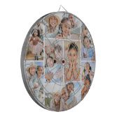 フォトコラージュシンプルのエレガント写真 ダーツボード (正面左)