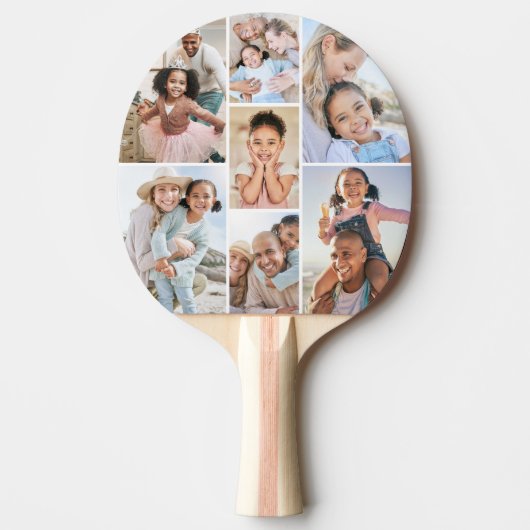 フォトコラージュシンプルのエレガント写真 卓球ラケット (正面)