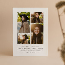 フォトコラージュシンプルの卒業発表