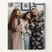 フォトコラージュシンプルノモダンート ノートブック (裏面)