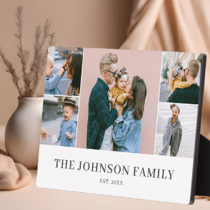 フォトコラージュシンプルモダン フォトプラーク