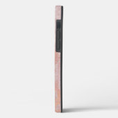 フォトコラージュジグザグバラ金ゴールドリーフ水平 Case-Mate iPhoneケース (裏面 / 左)