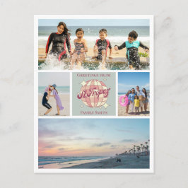 フォトコラージュセントトロペスファミリーフレンズ ポストカード