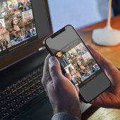 フォトコラージュテンプレート9名 ポスター