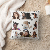 フォトコラージュデザイン装飾用クッション クッション (ブランケット)