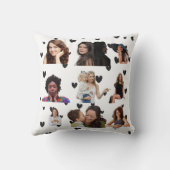 フォトコラージュデザイン装飾用クッション クッション (裏面)