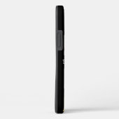 フォトコラージュドッ最高のグパパエバー白黒 Case-Mate iPhoneケース (裏面 / 右)