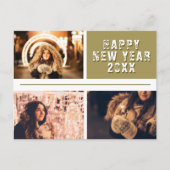 フォトコラージュハッピーニューイヤー2023 ポストカード (正面)