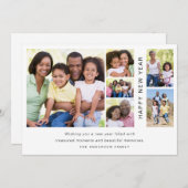 フォトコラージュハッピーニューイヤー シーズンカード (正面/裏面)