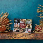 フォトコラージュハッピーバレンタインデー フォトプラーク (側面)