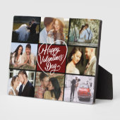 フォトコラージュハッピーバレンタインデー フォトプラーク (側面)
