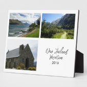 フォトコラージュバケーションキープサケイーゼルバックプラーク フォトプラーク (側面)