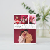フォトコラージュバレンタインデーのカード シーズンカード (スタンド正面)