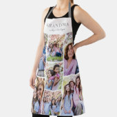 フォトコラージュパーソナライズされたおばあちゃん エプロン (インサイチュ)