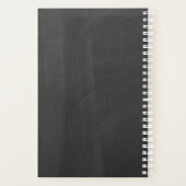 フォトコラージュパーソナライズされたカスタム プランナー手帳 (裏面)