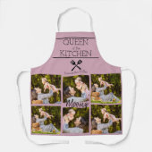 フォトコラージュパーソナライズされたキッチンエプロン エプロン (正面)