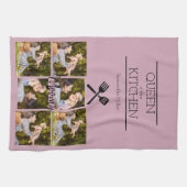 フォトコラージュパーソナライズされたキッチンタオル キッチンタオル (横)