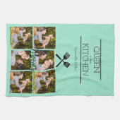 フォトコラージュパーソナライズされたキッチンタオル キッチンタオル (横)