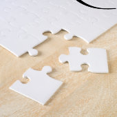 フォトコラージュパーソナライズされたファミリー ジグソーパズル (側面)