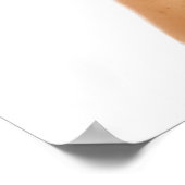 フォトコラージュパーソナライズされたファミリ名 ポスター (角)