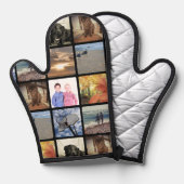 フォトコラージュパーソナライズされたプリントの全体の追加 鍋つかみ (正面/裏面)