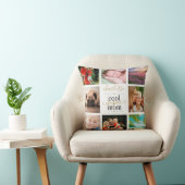 フォトコラージュパーソナライズされたマクールすごいー8 クッション (椅子)