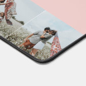 フォトコラージュパーソナライズされたモダンミニマルシンプル デスクマット (コーナー)