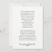 フォトコラージュパーソナライズされた新年 シーズンカード (裏面)