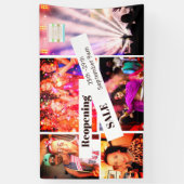 フォトコラージュパーティー画像販売 横断幕 (縦)