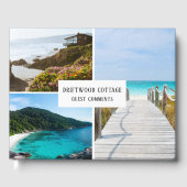 フォトコラージュビーチハウスバケーションレンタルコメント ゲストブック (正面)
