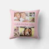 フォトコラージュピンク クッション (裏面)