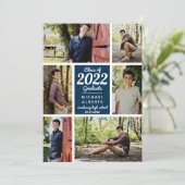 フォトコラージュブルー大学院 案内状 (スタンド正面)