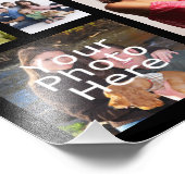 フォトコラージュプリント、6写真 フォトプリント            (角)