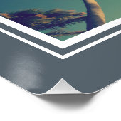 フォトコラージュポスタープリントとカスタムモノグラム ポスター (コーナー)