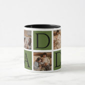 フォトコラージュマグカップ – 5枚 | 父の日 マグカップ (中央)