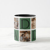 フォトコラージュマグカップ – 5枚 | 父の日 マグカップ (中央)