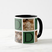 フォトコラージュマグカップ – 5枚 | 父の日 マグカップ (正面右)