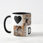 フォトコラージュマグカップ – 8枚 | 父の日 マグカップ (左)