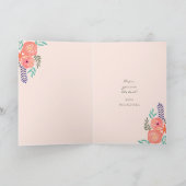 フォトコラージュマザーズデイフローラ水彩 カード (内部)