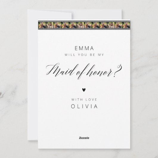 フォトコラージュメイド・オブ・オーナー(花嫁付き添い人)提案カード シーズンカード (裏面)