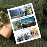 フォトコラージュメリー旅行メモリ シーズンカード<br><div class="desc">私たちの8-Photo Collage Travel Holiday Cardであなたの忘れられない冒険をキャプチャし、ショーケース！旅を愛する家族やカップルのために設計されたこのカードは、探検の年から複数の思い出を共有するのに最適な方法を提供する。前面に6枚、背面に2枚の写真を追加宇宙し、カスタマイズ可能な家族のレコープや年ごとのレビュー機能を備えお気に入りのて、1枚を選ばなくても時間を自由に過ごすことができる。印刷されたカードやデジタルダウンロードカードとして利用可能な、このテンプレートは、エキゾチックな目的地に行ったかどうか、自宅に近い思い出を作ったかどうか、人生にあなたの旅をもたらす。家族や友人と一緒に年のハイライトを望む遠く幅広い旅をした人に理想的な祝このデザインは、すべての写真が輝く瞬間を得ることを確実にする。休日の挨拶、休暇のリキャップ、または単に喜びを共有するのに最適な、このフォトコラージュカードは、あなたの愛する人々が大切にする美しい記念品である。旅行をテーマにしたホリデーカードを今日注文し、最高の今年のスタイルからの瞬間を再現！</div>