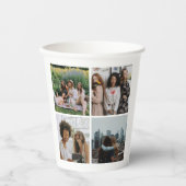 フォトコラージュモダンシンプル 紙コップ (正面)