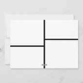 フォトコラージュモダンハッピーホリデー シーズンカード (裏面)