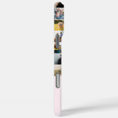 フォトコラージュモダンピンクイニシャルモノグラム Case-Mate iPhoneケース (裏面 / 右)