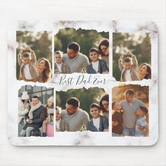 フォトコラージュモダンファエレガントミリー8 マウスパッド (正面)