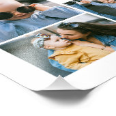 フォトコラージュモダンファスタイリッシュミリ |白 フォトプリント            (角)