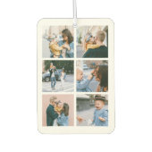 フォトコラージュモダンファミリー カーエアーフレッシュナー (正面)