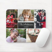 フォトコラージュモダンファミリー マウスパッド (マウス)