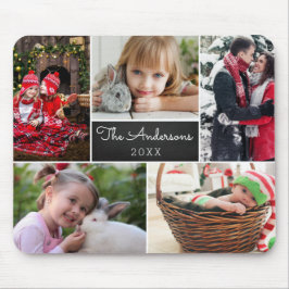 フォトコラージュモダンファミリー マウスパッド