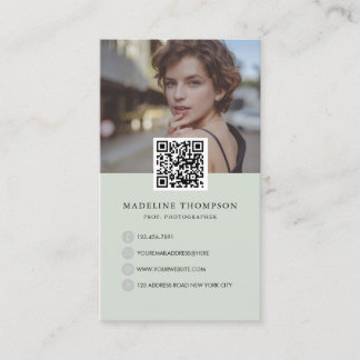 フォトコラージュモダンフォトグラファー名刺 名刺